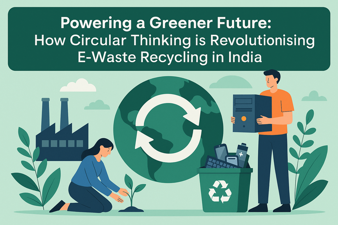 A diagram illustrating the principles of the circular economy: reduce, reuse, repair, recycle, regenerate